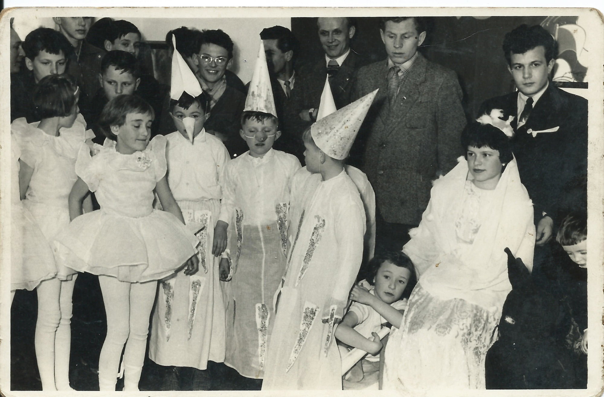 1960 - školní divadlo-pro delegaci komsomolců ve Žďáře