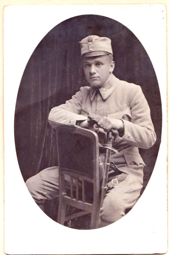 František Matoušek-syn foto z 1.světové války